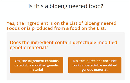 Is this a bioengineered food?